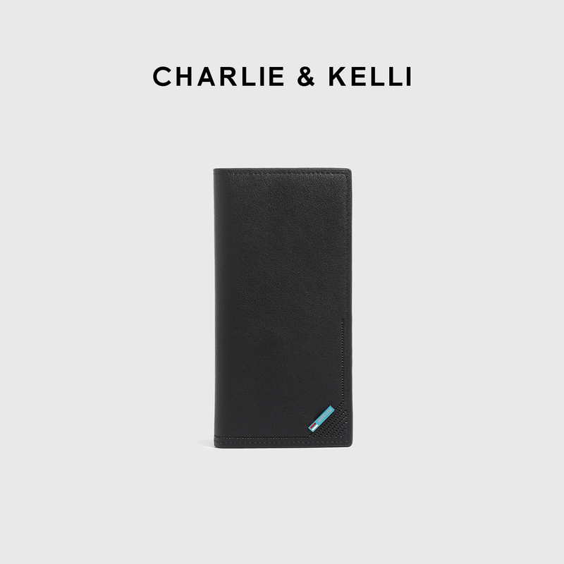 520 Gift Official Website C&K Flagship Store 2026 New Model Handheld Leather Wallet Long Card Holder Men's Wallet Trendy