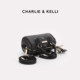 CHARLIE&KELLI bag women's 2026 new commuter shoulder crossbody bag fashion handheld Boston bag