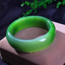 (Yuan Lai Jewelry Store No. 3) Hetian Jade Jasper Pink Green Cat’s Eye Emerald Green Lotus Root Pink Smoke Purple Women’s Model