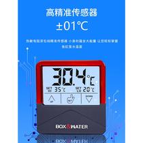 Botte fish tank thermometer high-precision display electronic water temperature meter to measure water temperature aquarium fish farming special thermometer