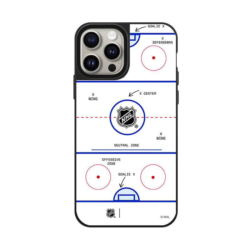 Nhl Ice Hockey Logo Sticker Style Suitable for iPhone 16 Pro, Apple 17 Pro Max Phone Case, Mirror Samsung S25 Ultra Men's Magnetic S24 Trendy 15 Anti-Drop