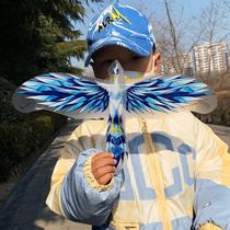 Weifang fishing rod carbon sheet new dynamic plastic mini swallow eagle goldfish handheld young childrens kite manufacturer