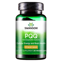 Swanson Swanson imported from the United States PQQ mitochondrial ovarian maintenance pyrroloquinoline quinone capsules 30 bottles