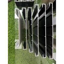Aluminum alloy Pass-mouth cover integrated forming Pass cover door and window cover Balcony Kitchen Toilet Floating Window in the family door sleeve