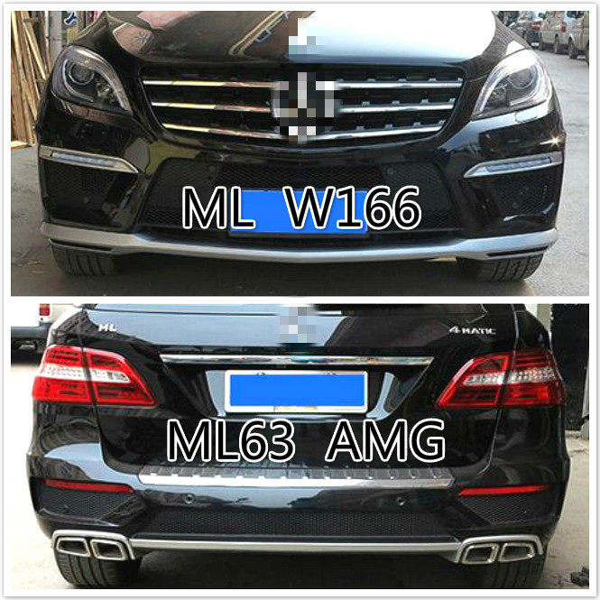 Suitable for Mercedes W166 ML300 ML320 ML350 ML400 retrofit upgrade ML63 AMG large surround