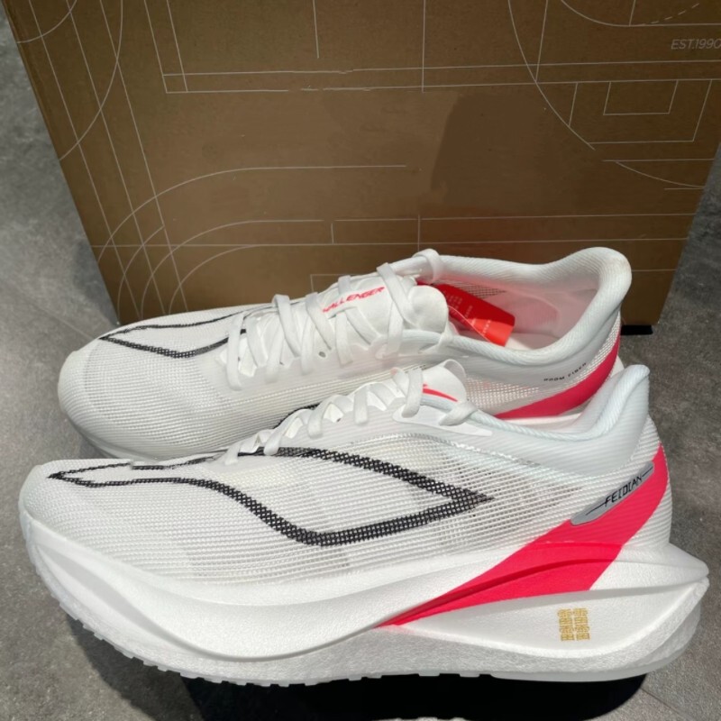 Feidian 5C Ultra-Light Carbon Plate Shoes 2026 New Upgraded Student Sports Shoes Breathable Marathon Shock-Absorbing Shoes