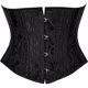 24 steel ສາຍພາເລດສັ້ນ ultra-short corset ສໍາລັບນອກ, sealer ແອວ, clip ແອວ, ຄວບຄຸມທ້ອງ, ຄວບຄຸມກະເພາະອາຫານ, ເຄື່ອງນຸ່ງຫົ່ມຮູບຮ່າງຮູບຮ່າງຂອງຮ່າງກາຍ.