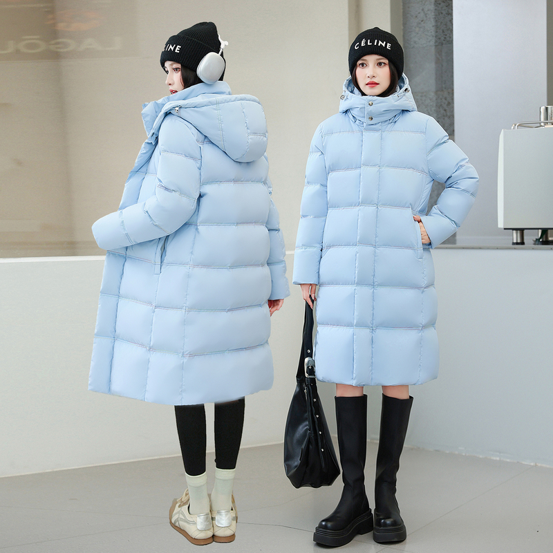 2026 Zhuya New Style White Duck down Mid-Length down Jacket for Women, Thickened and Warm, Fashionable Northeast Coat for Petite Sizes 2026 Zhuya New Style White Duck down Mid-Length down Jacket for Women, Thickened and Warm, Fashionable Northeast Coat for Petite Sizes