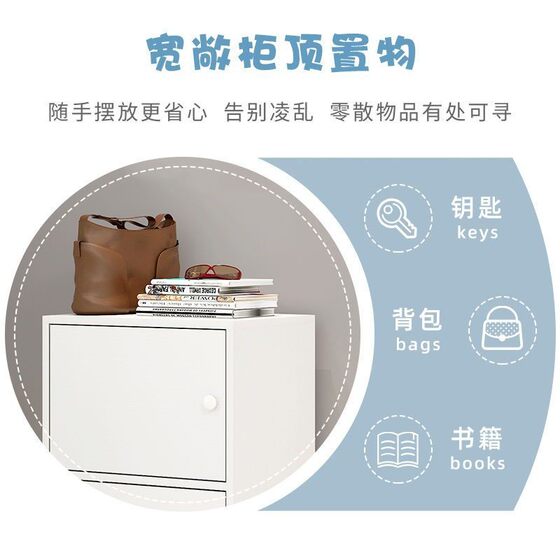 鞋柜家用门口大容量超大多功能仿实木玄关收纳柜简易防尘鞋架子