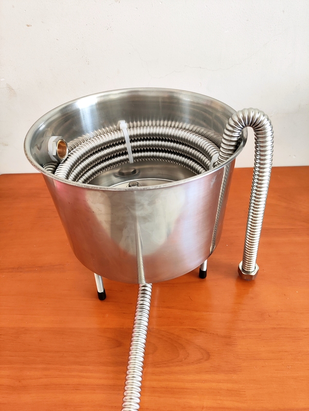Wine Making Equipment Cooler, Small Home Brewing Machine, Hydrosol Cooler, Stainless Steel Home Brewer