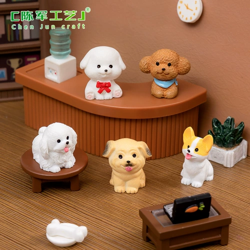 Креативный милый аксессуар, реалистичная кукла, настольный декор с аксессуарами, микро пейзаж