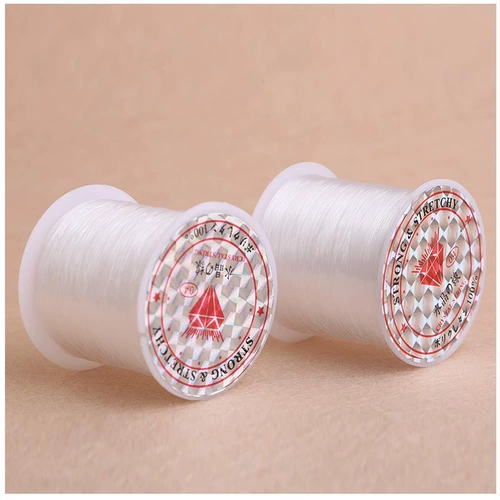 Японская импортная эластичная прозрачная плетеная пластиковая леска