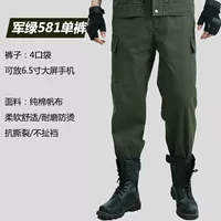 Армия зеленые [устойчивые к слезам] одиночные штаны