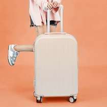 Candy color suitcase universal wheel light pink boarding c