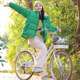 뉴캐슬 24인치 레트로 스타일 여성용 변속 도시형 성인용 자전거