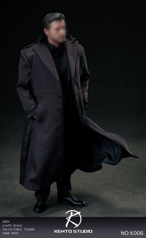 Kento K006 Black Coat Cover