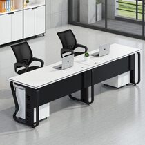 New product Guangdong simple staff office computer desk screen person employee office desk workstation card space office card