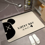 Ванная комната для ванной комнаты, вода -поглощающая вода, анти -скользящая подушка туалет, дверная дверная дверная дверная дверная дверная панель ванная комната ванная комната ванная комната