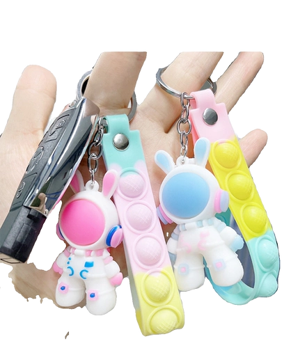 Космический брелок, милая креативная сумка, мультяшная силиконовая кукла, подарок на день рождения