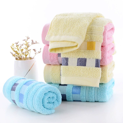 Хлопковое полотенце для умывания подходит для мужчин и женщин для лица, хорошо впитывает воду