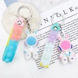 Космический брелок, милая креативная сумка, мультяшная силиконовая кукла, подарок на день рождения
