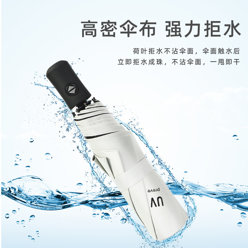 Sun Sun Clear Umbrella Male folding female large Number automatic Dual-use Custom logo Advertisement sunscreen Anti-UV-Taobao