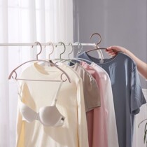 Semi-circular wide shoulder clothes hanger household non-slip clothes rack adult thick plastic clothes hanger dormitory student clothes support