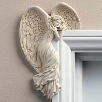 European-style redemption angel door frame hangings new punch-free awakening angel wings resin ornaments wall decorations
