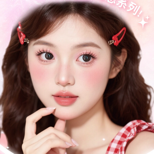 Mu萌又半年抛美瞳隐形眼镜非离子彩色隐形