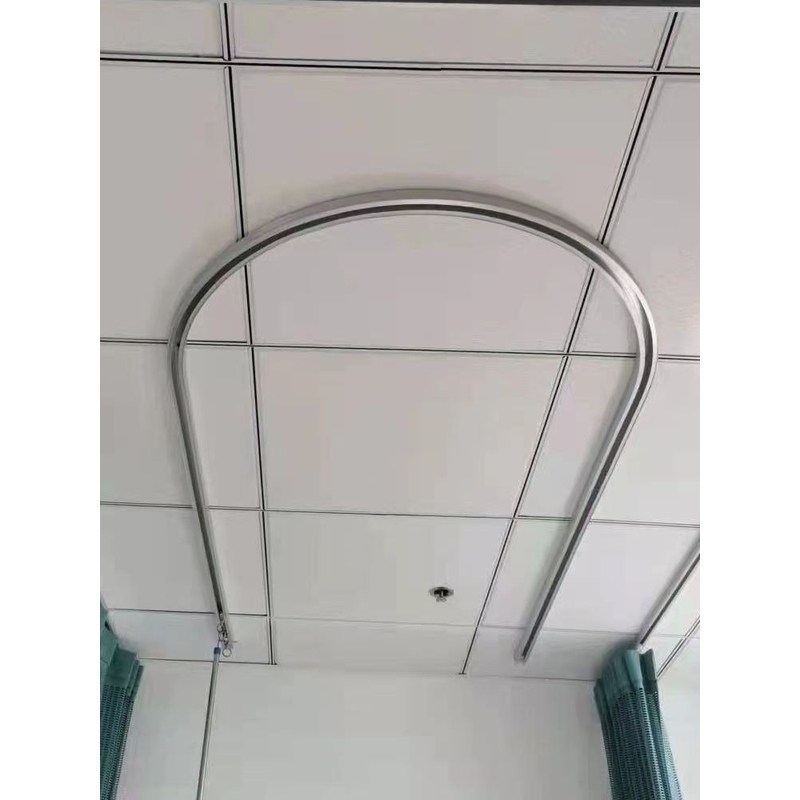 加厚铝合金输液架挂钩伸缩吊杆点滴架移动式输液轨道医用吊瓶架子