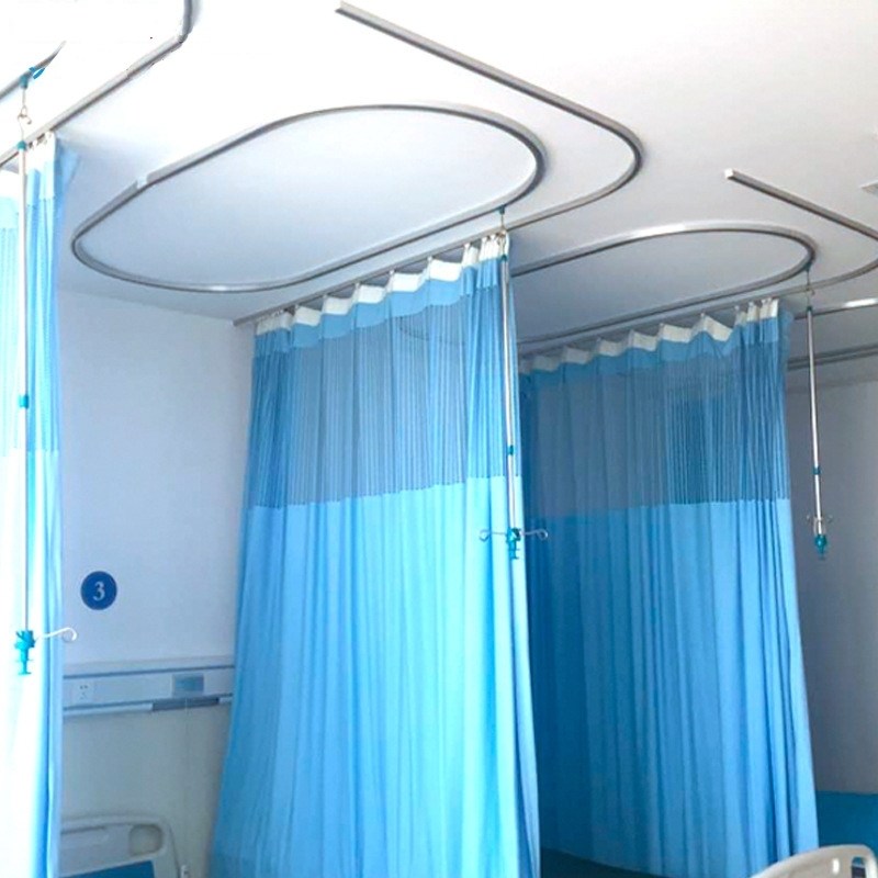 医用移动式不锈钢输液架加厚输液滑道输液吊杆盐水挂钩点滴吊瓶架