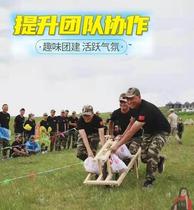 Regiment Building Props Wooden Unicycle Baby Carrier Balance Car Decoration Expands Teaching Equipment Building Blocks Puzzle Large Sensation System