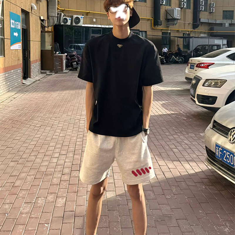 American High Street Style Sports Shorts for Men, New Summer Trendy Brand, Cool Basketball Casual Loose Five-Point Shorts