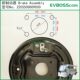 2205500009000 Front Brake/220 Front Drum Brake for Masil Yigao Langqing Sightseeing Car