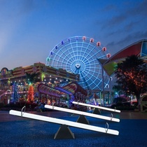 LED luminous seesaw outdoor waterproof shopping mall display event props square amusement park children and adults toys