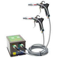 Anti-static ion air gun industrial dust removal static elimination gun handheld anti-static dust blowing ion spray gun SL-004