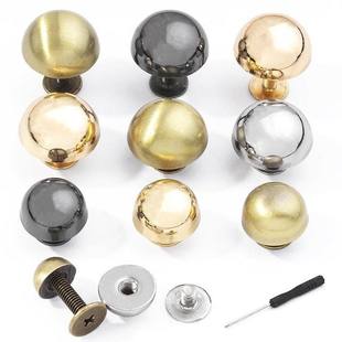 Metal screw buckle mushroom buckle DIY shoes bag belt accessories fixed pair of lock mother rivets decorative buttons