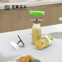 Can opener stainless steel labor-saving capping artifact glass can cap opener bottle cap screwing device non-slip labor-saving capping device