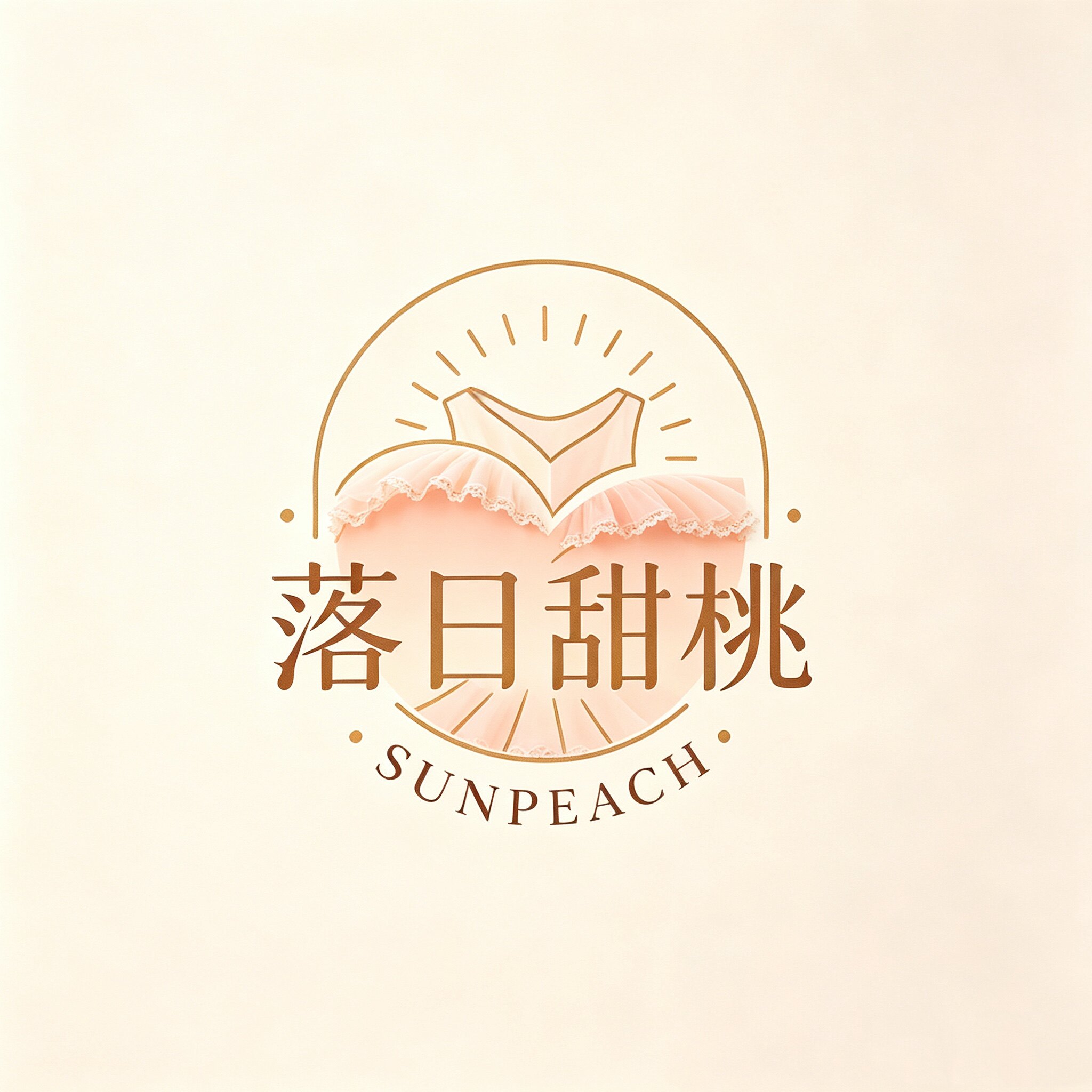 落日甜桃 SUNPEACH的LOGO