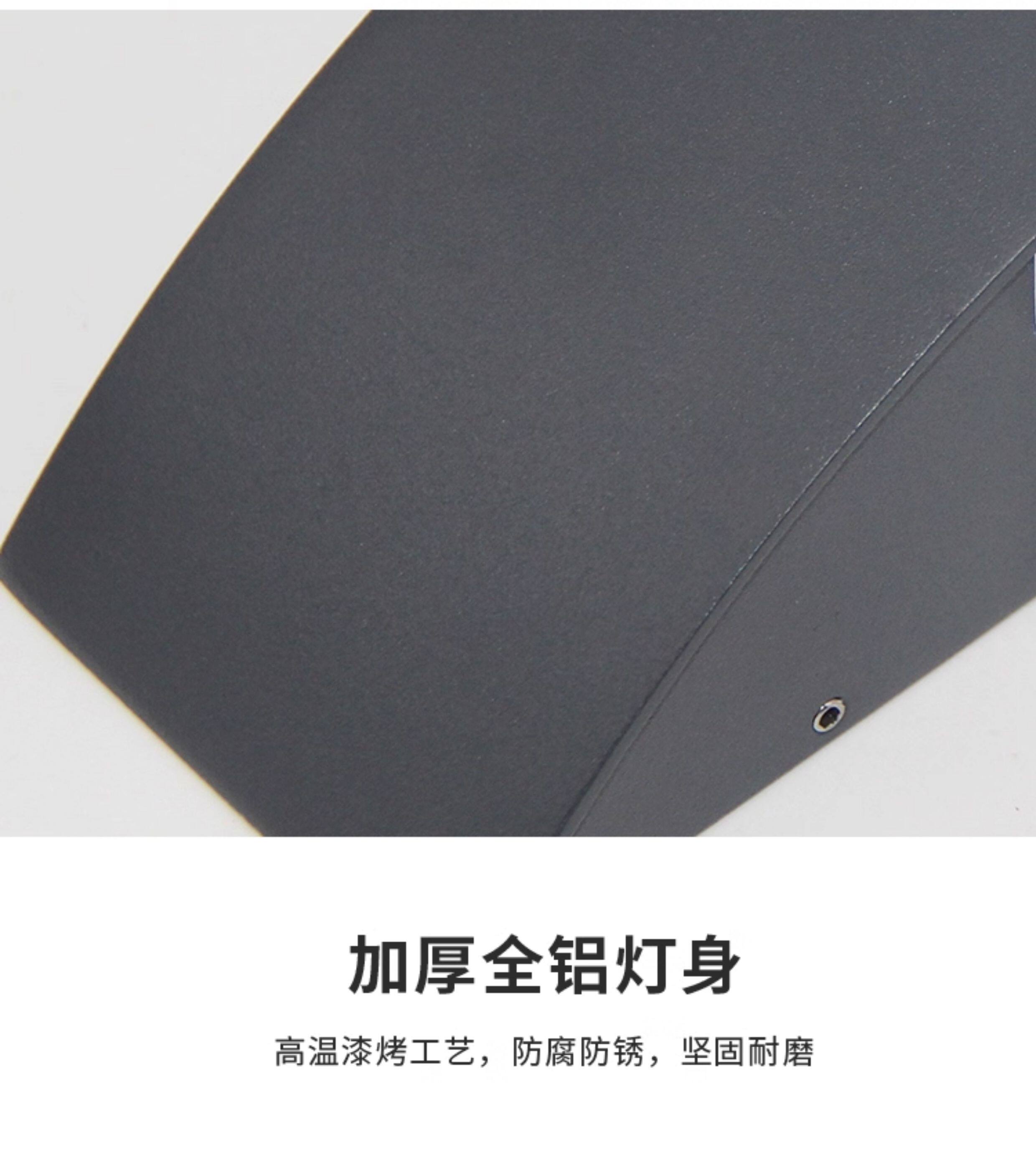 Открытый стене 户外壁灯双头亚克力防水室外花园别墅围墙创意氛围阳台大门洗墙灯