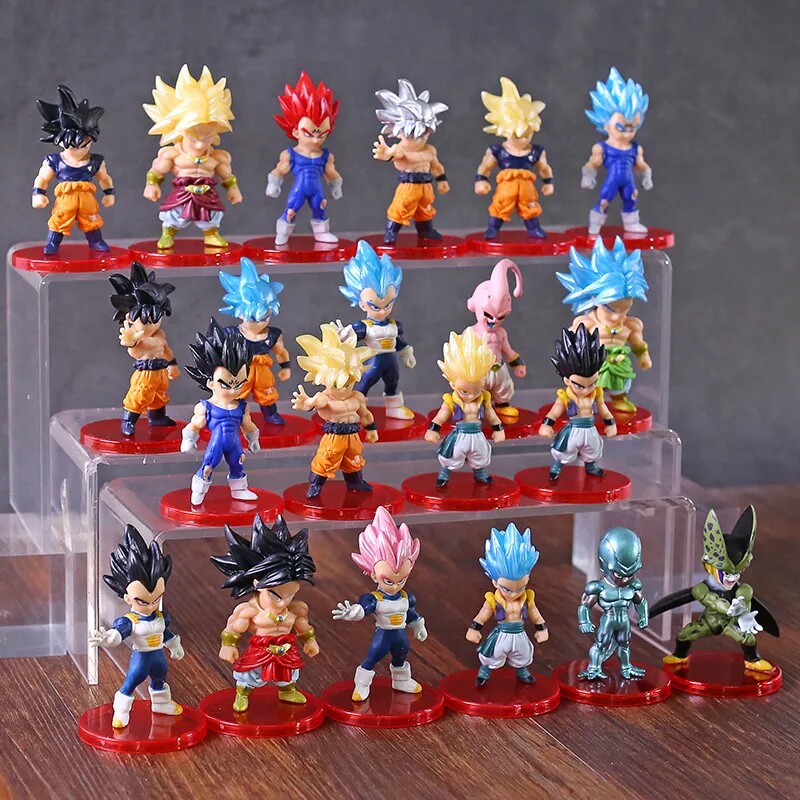 Игрушка dragon ball super son goku vegeta broly buu action figure dr OTHER