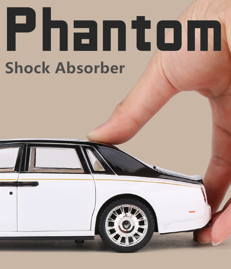 Игрушка 1:22 rolls royce phantom alloy car model diecast & toy vehic 400