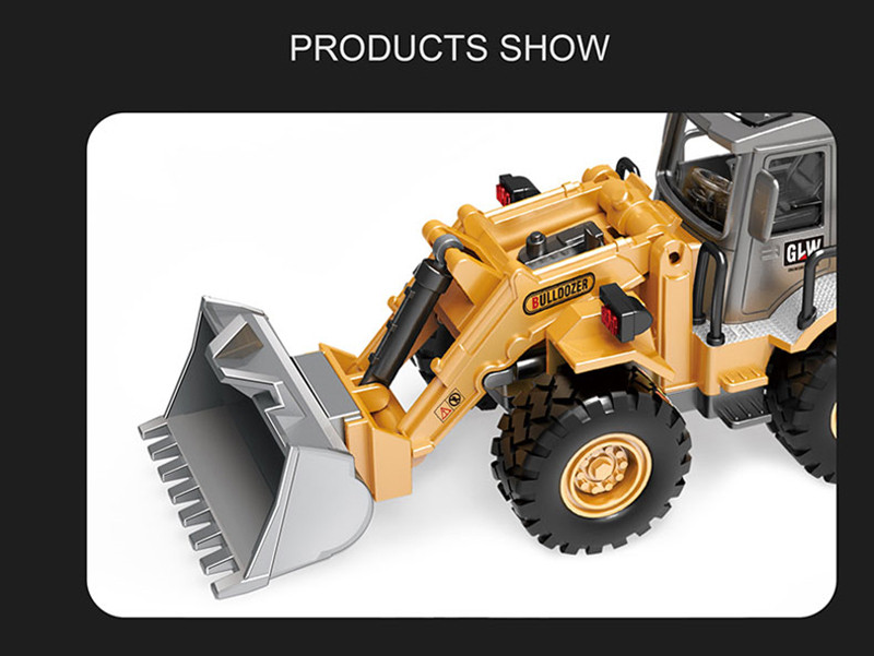 Игрушка toys for boys alloy tractor kids excavator bulldozer miniatu 400