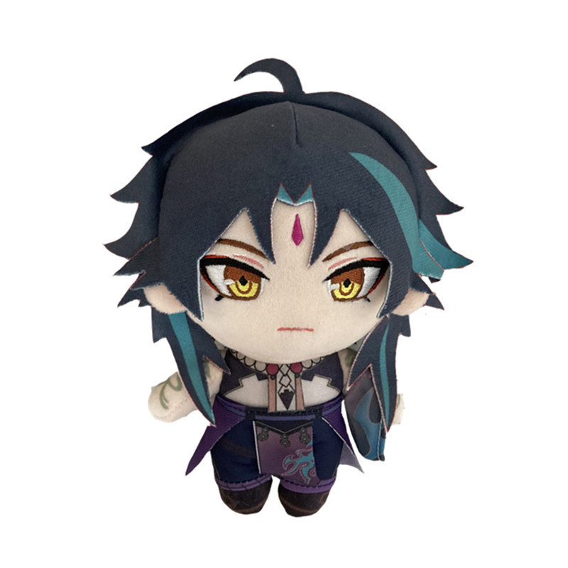 Игрушка genshin impact plush arataki itto ganyu morax zhong li xiao 21st scooter