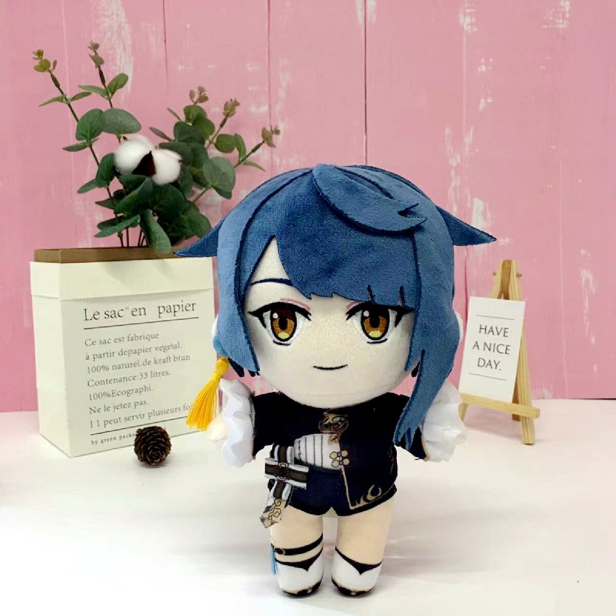 Игрушка genshin impact plush toys kaveh venti kazuha albedo tighnari 21st scooter