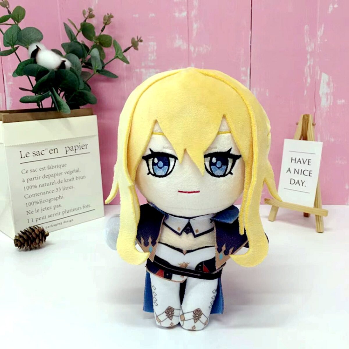 Игрушка genshin impact plush toys kaveh venti kazuha albedo tighnari 21st scooter