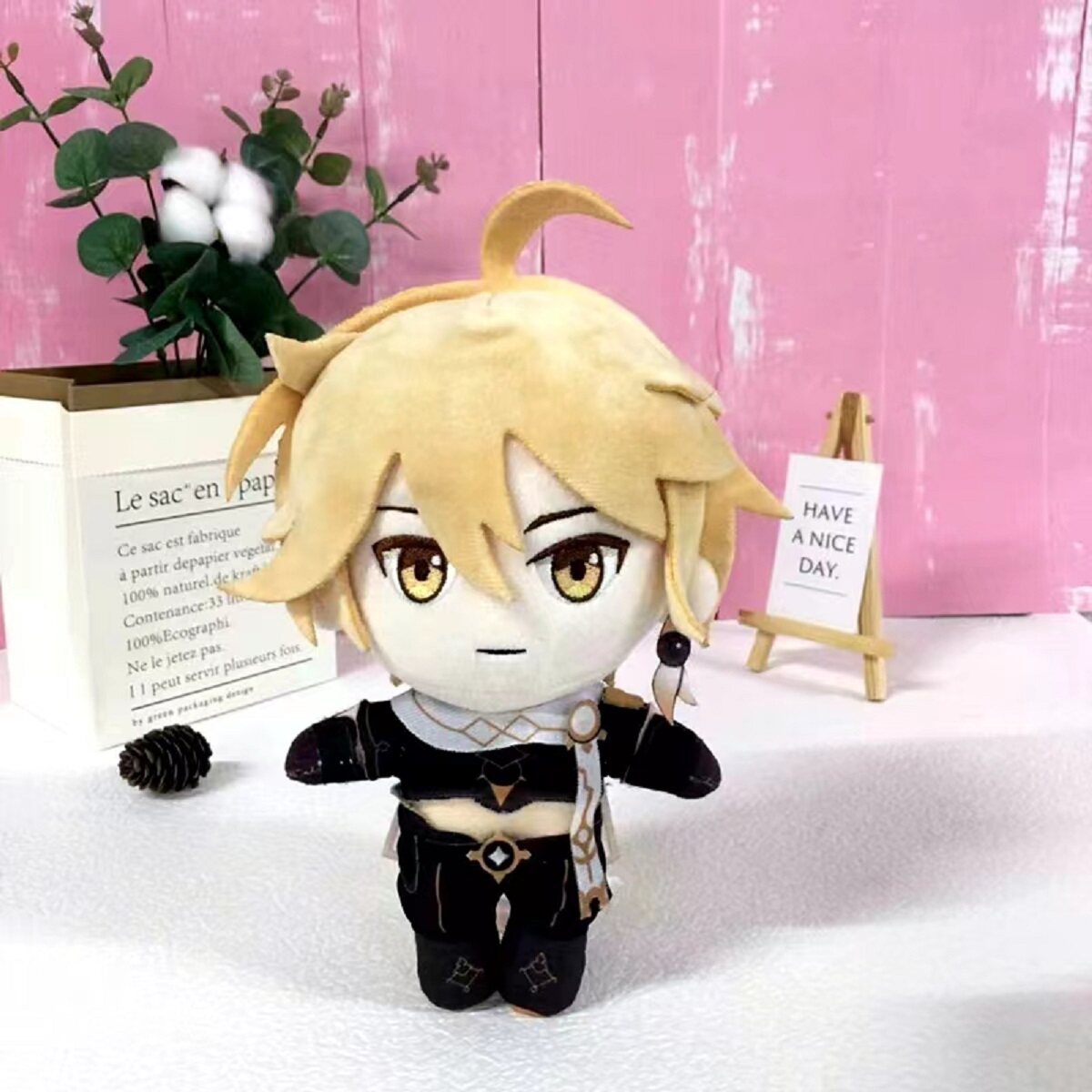 Игрушка genshin impact plush toys kaveh venti kazuha albedo tighnari 21st scooter