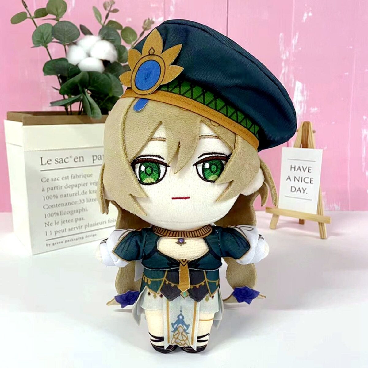 Игрушка genshin impact plush toys kaveh venti kazuha albedo tighnari 21st scooter