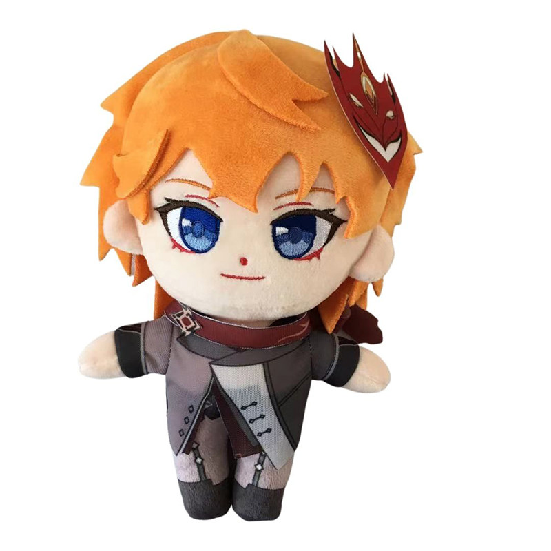 Игрушка genshin impact plush arataki itto ganyu morax zhong li xiao 21st scooter