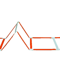 Agile ladder rope ladder soft ladder jump ladder speed physical fitness pace training taekwondo football basketball training equipment